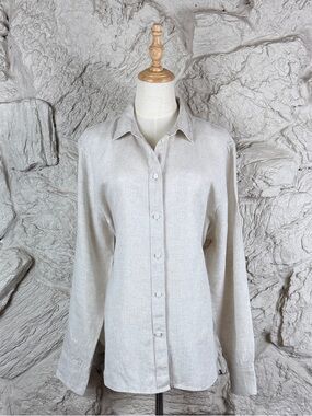 J. Crew Slim-fit Baird McNutt Irish Linen Shirt Stone | 18